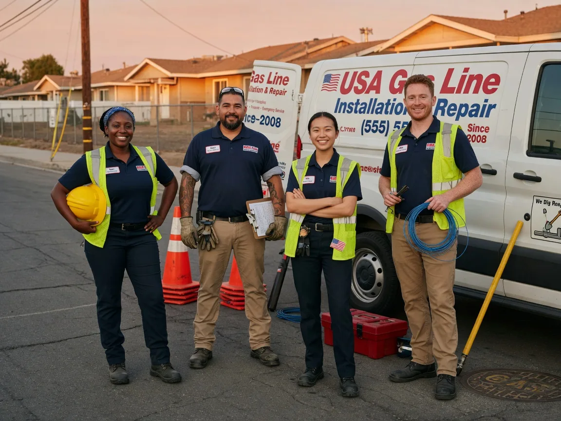 Gas Line Installation company in Pella, IA